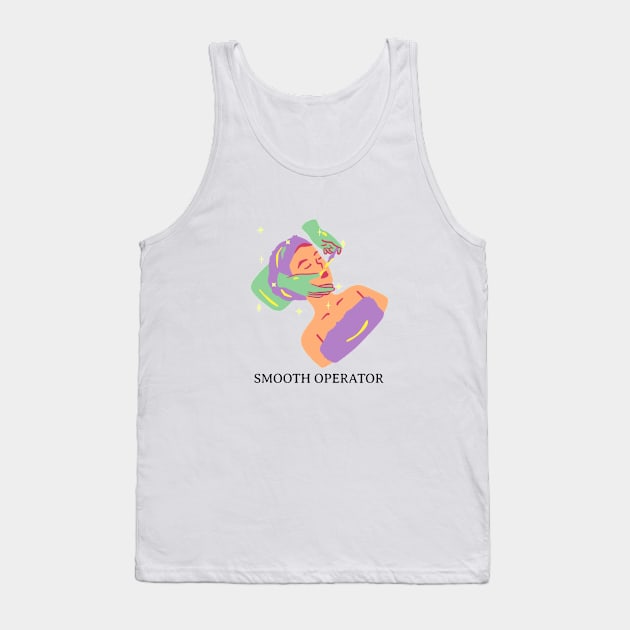 smooth operator wax esthetician bikini waxer funny Tank Top by Los Babyos